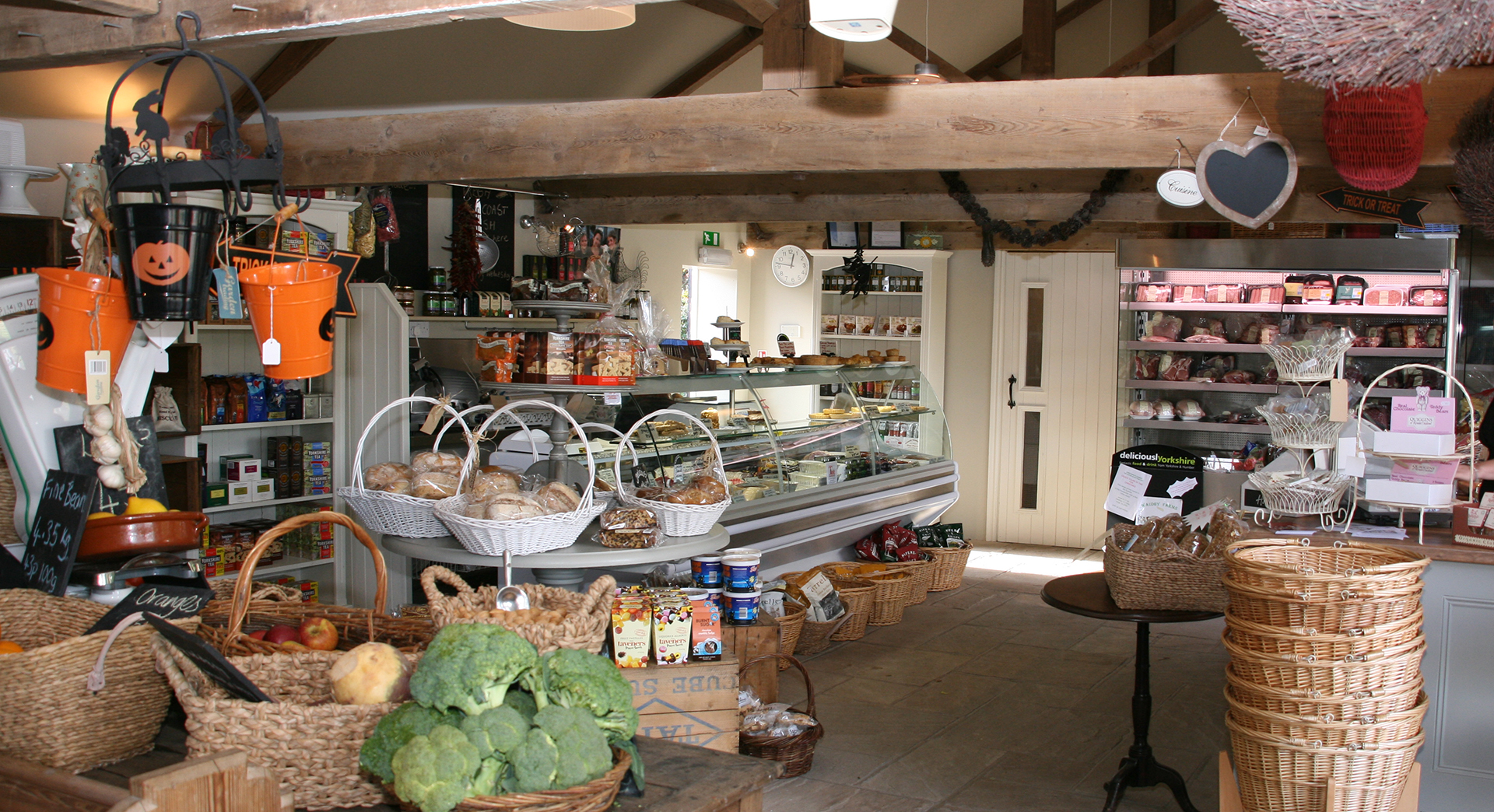 Farm shop interior